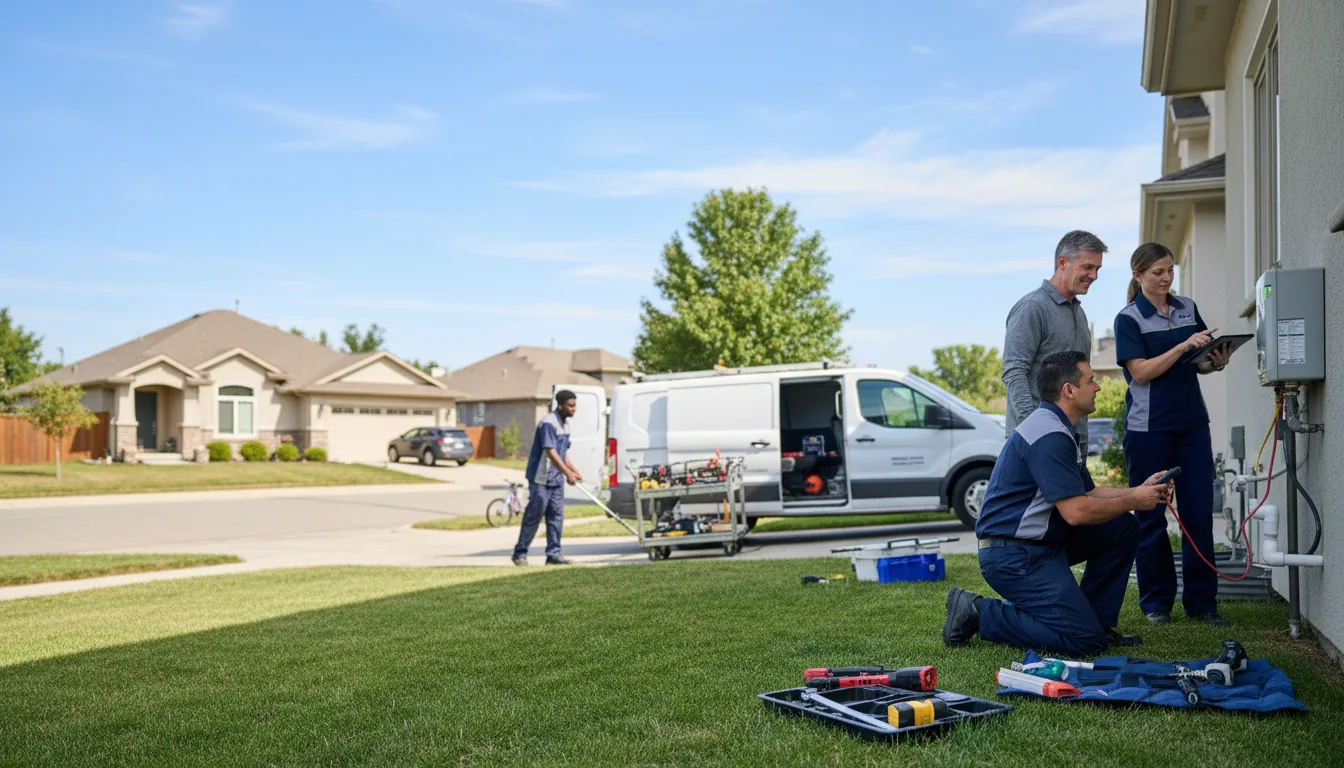 Tankless water heater service in Williston, VT